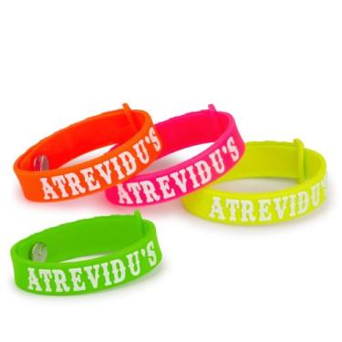 Imagem de Kit 8 Pulseiras De Silicone Atrevidu's  Country Ajustável - Atrevidu's