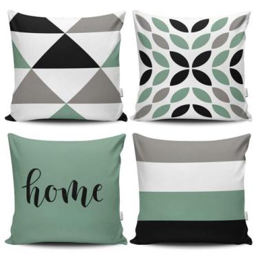 Imagem de Kit 4 Capas de Almofadas Sublimadas - Minha Loja Bordados, 030