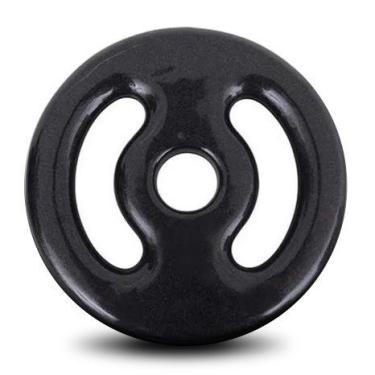 Imagem de Anilha Vazada Emborrachada 02 Kg - Fundminas
