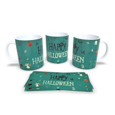 Imagem de Canecas de Porcelana Personalizadas Halloween 3 - Estampa Sublimada, M