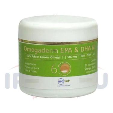 Imagem de Omegaderm 60% 500mg - 30 Capsulas - Inovet