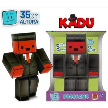 Imagem de Boneco Kadu Problems Gamer Skin Grande 35cm Algazarra  - Algazarra Bri