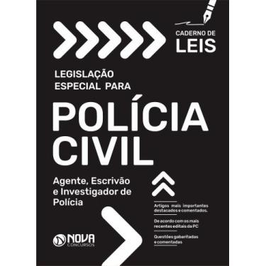 Imagem de Caderno de Leis para a Polícia Civil - Nova Concursos