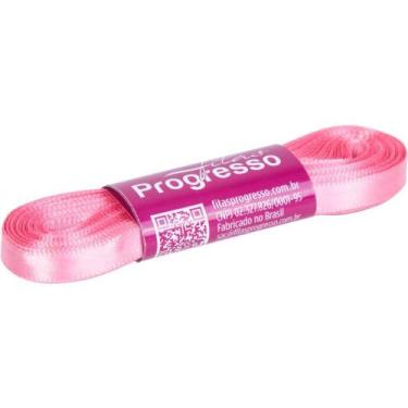 Imagem de Fita de Cetim 07MM 10M Rosa Petala 009 - Fitas Progresso