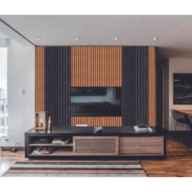 Imagem de Papel de Parede  Marmore e Ripado Tedencia  (folha med. 90x300 cm) - D