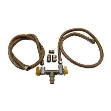 Imagem de Kit Instalaçao Gas Encanado Mangueira 2,50mt Cooktop E Forno - Guiga G