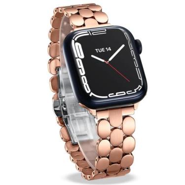 Imagem de Pulseira de Relógio Memori Planet em Aço Inoxidável para Apple Watch 4