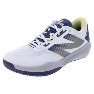 Imagem de New Balance FuelCell 796 V4 Tênis feminino, Branco/Dream State/Pergaminho, 38