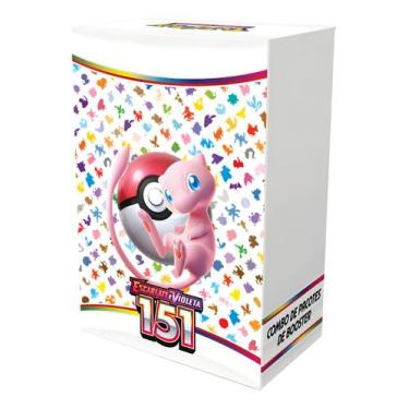 Imagem de Mini Box 151 Pokémon 18 Boosters Original Copag Lacrada