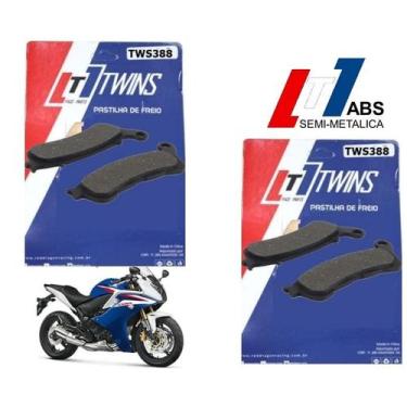 Imagem de Jg Pastilha Freio Diant Twins CBR 600F Abs Hornet Carenada