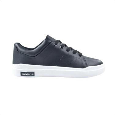 Imagem de Tênis Moda Feminino Em Napa Moleca Preto, Napa mini floather preto, 35
