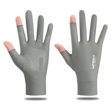 Imagem de Luvas de Proteção de Verão, Luvas de Tela Sensível Ao Toque Não Deslizantes para Homens Mulheres Luvas Respiráveis ​​para o Ciclo de Condução, Escalando Treino de Golfe (M)