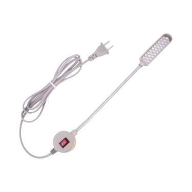 Imagem de Lâmpada LED Flexível para Máquina de Costura Industrial - 30 LEDs com 