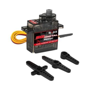 Imagem de Servo Digital 9g/1.6kg para RC - Avião, Robô, Carro, Barco e Mais, Eng