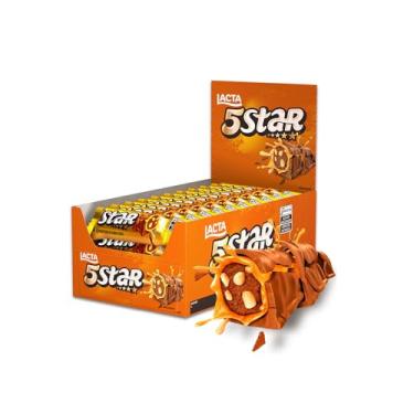 Imagem de 5 Star display com 18 unidades de 40g