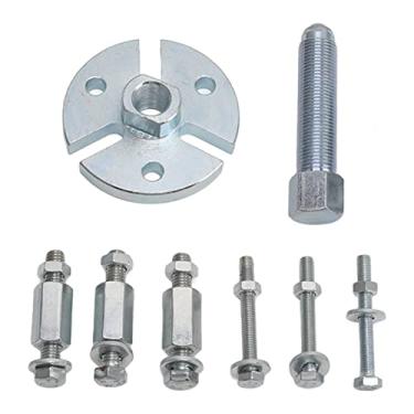 Imagem de Mbeysaq Kit de ferramentas de extrator de volante de 8 peças para Polaris Ski Doo Outboard Universal Substituição com 3 furos rosqueados para quadriciclo e motocicleta