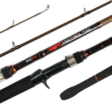 Imagem de Easy Cast Vara Carretilha Anaconda 2.4M 60Lb  2 Partes Marrom