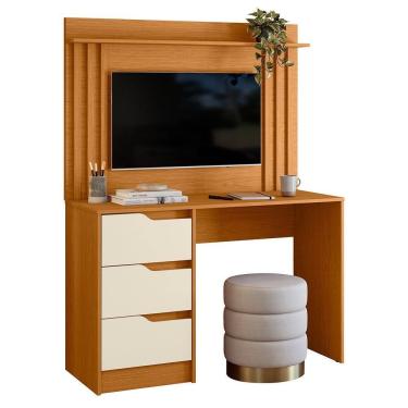 Imagem de Escrivaninha com Painel Doble para TV até 42" - Móveis Albatroz