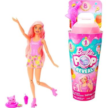 Imagem de Barbie Pop Revelação 8 Surpresas Morango.