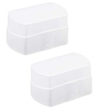 Imagem de Difusor de flash JJC para câmera flash Bounce Light Difusor para Canon 430EX 430EX II, para SON. HVL-F43M Flash Speedlight, 2 pacotes