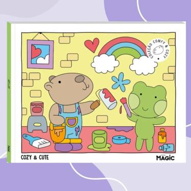 Imagem de Livro De Colorir Magic Com 22 Desenhos: