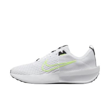 Imagem de NIKE Tênis de corrida masculino Interact Run FD2291-001, Branco/cinza lobo/preto/volt, 46