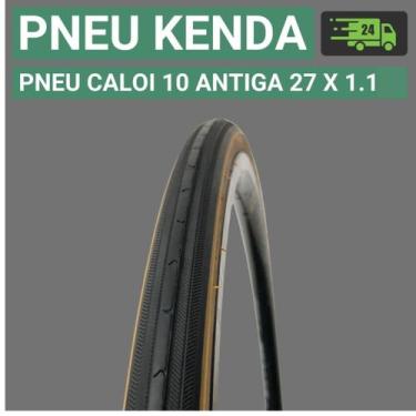 Imagem de Pneu Caloi 10 Pneu Faixa Bege Caloi 10 Monark 27x1 Kenda, Faixa bege 1