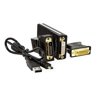 Imagem de Kit com 10 Adaptadores USB 2.0 UGA Multi-Display - CIRILO CABOS