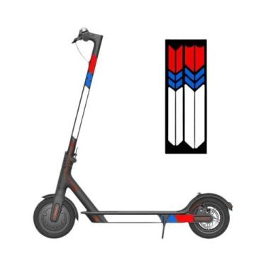 Imagem de Adesivo Refletivo Impermeável Para Patinete Decalque Para Passeio Notu