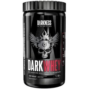 Imagem de Dark whey 100% concentrado sabor chocolate 900g - DARKNESS