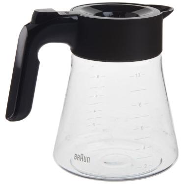 Imagem de Jarra de Vidro 2.4L para Reposição, BRAUN BRSC008, Preto