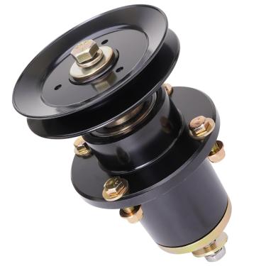 Imagem de TENGMUJX 037-6015-50 037-6015-00 Conjunto de eixo com polia de eixo 033-6006-00 para Bad Boy Mav Erick 137.2 cm, ZT El ITE 137.2 cm, ZT Eli te Limi ted 137.2 cm, Walk Beh ind 137.2 cm, 2 mm (0,2