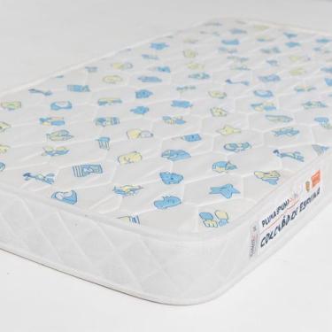 Imagem de Colchão de Espuma Plummi Berço 60cm x 70cm x 10cm D20 - Abra Cadabra