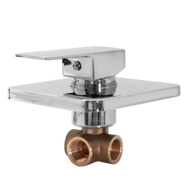 Imagem de Misturador Monocomando para Chuveiro Banheira Quadrado 2242 - Império 