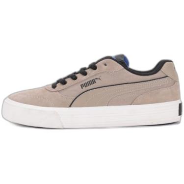 Imagem de PUMA Tênis masculino clássico Vulc, Ice Coffee/preto/azul montanha, 45