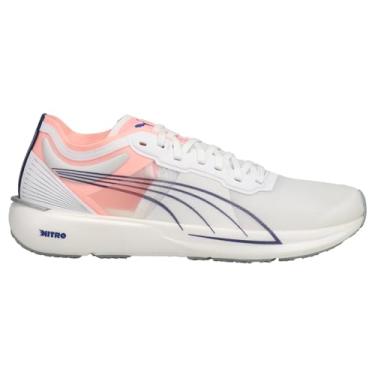 Imagem de PUMA Womens Liberate Nitro Lace Up Running Sneakers Shoes - White - Size 9 M