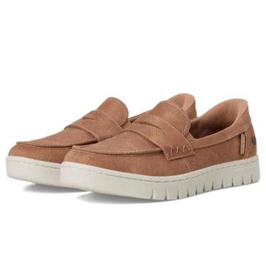 Imagem de Skechers Tênis feminino sem cadarço - Conforto no arco - Sunfest, Bronzeado, 38