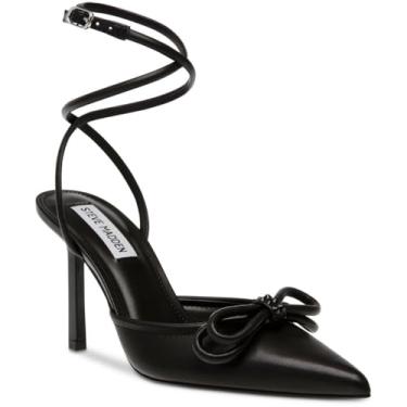 Imagem de Steve Madden Salto feminino Sherise, Couro preto, 7