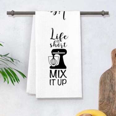 Imagem de Pano de prato de cozinha temático engraçado pano de secagem rápida absorvente retrô atrevido senhora pano de prato toalha de prato reutilizável toalha de prato atencioso presente para anfitriã mãe-10