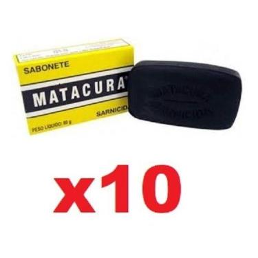 Imagem de Sarnicida Para Cachorro Matacura - Kit 10 Sabonete 80g - AIC LABORATÓR