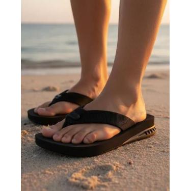 Imagem de Chinelo Masculino Com Salto DuRio Air Para Esporão Fascite Plantar Ort