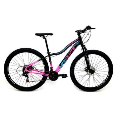Imagem de Bicicleta Absolute Hera Aro 29 Quadro 15 Alumínio preto e rosa 24V .
