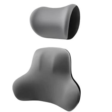 Imagem de Almofada Para Carro Apoio Lombar Pescoço Conforto Encosto Cabeça