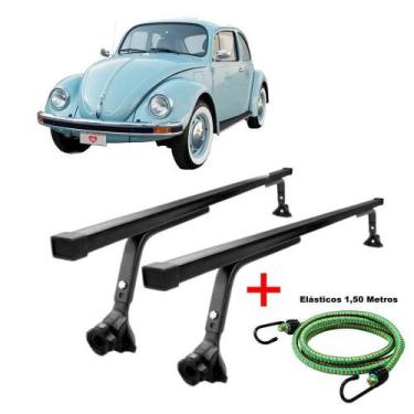 Imagem de Rack Teto Universal Para Carros Com Calha 1 Elastico Corda - Vhip