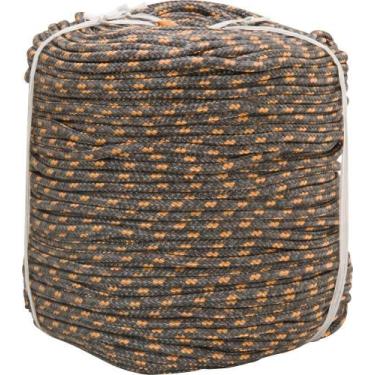 Imagem de Corda Multifilamento Trançada 10,0Mm 11,0Kg 147 Metros Cinza - Nove54