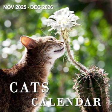 Imagem de Calendário 2026 - Calendário de parede de novembro de 2025 a dezembro de 2026, 3 idiomas (inglês, francês, espanhol), calendário 2026 com marcação de feriado, papel premium para organização, 30 cm x