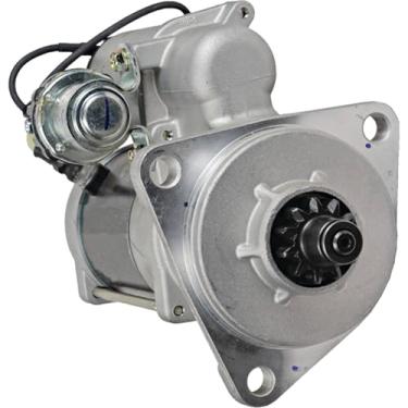 Imagem de DB Electrical 410-58033 24V Starter compatível com/substituição para Arrowhead SMT0447, Daewoo 300516-00041A, Delco 8200777, Doosan 65.26201-7076, 65.26201-7076A, 65.26200, 1-707 6B, 65.26201-7076C