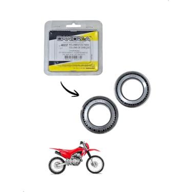 Imagem de Caixa Direção Rolamento Cônico Para Honda CRF 250 e 450 Danidrea