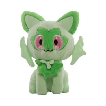 Imagem de Boneco De Pelúcia Kawaii De 20CM Do Pokémon Pikachu, Brinquedo De Anim