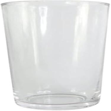 Imagem de Copos transparentes de vidro, bebida, suco, agua, reutilizaveis, lavaveis, cozinha, duravel,240ml